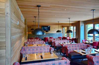 Enjoy a bite to eat at the resort restaurant.