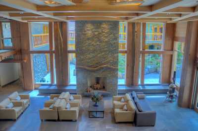Relax in the communal lounge.