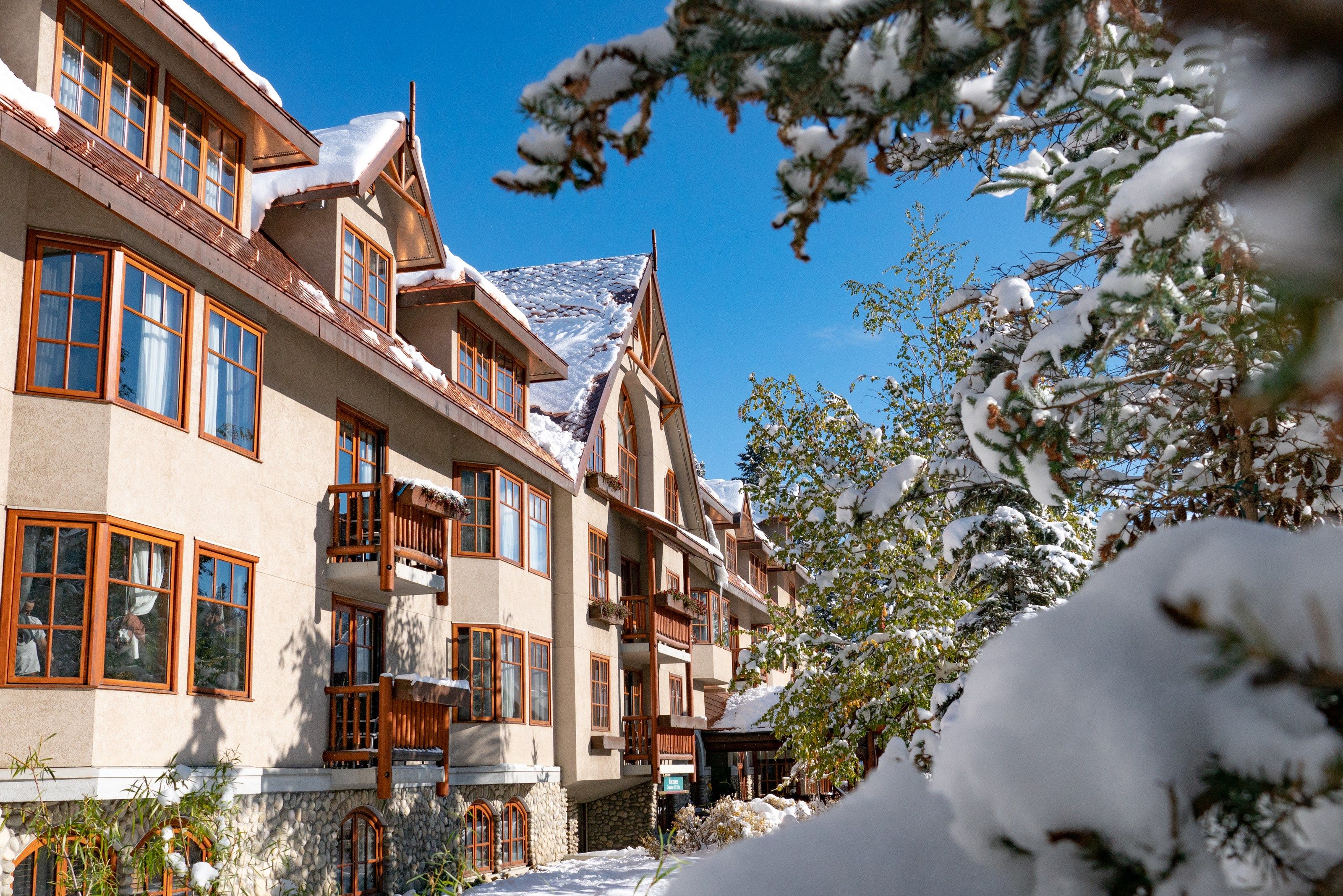 image Enjoy your ski or snowboard vacation here, with everything you need on-site.