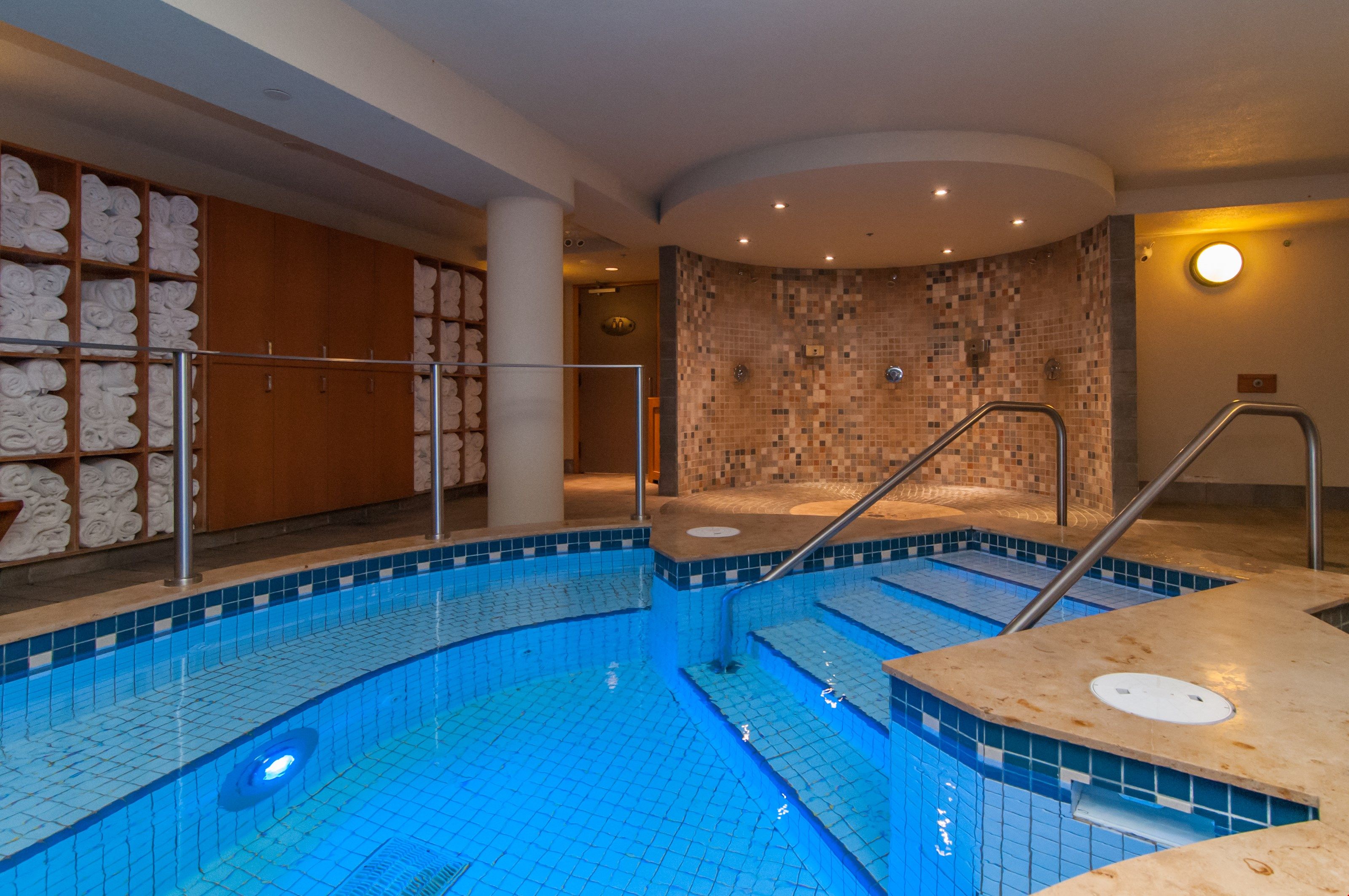 image This stunning indoor pool is the gem of the Rockies.