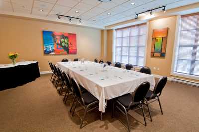 The event space can accommodate a reception of up to 60 guests