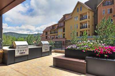 Grill up your favourite meal on the shared BBQs.