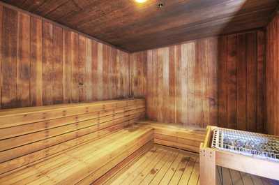 Warm up in the on-site sauna!