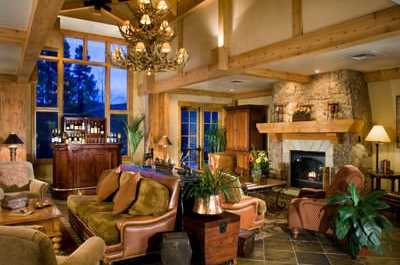 Relax in the grand lobby while you check-in.