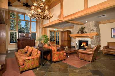 Relax in the grand lobby while you check-in.