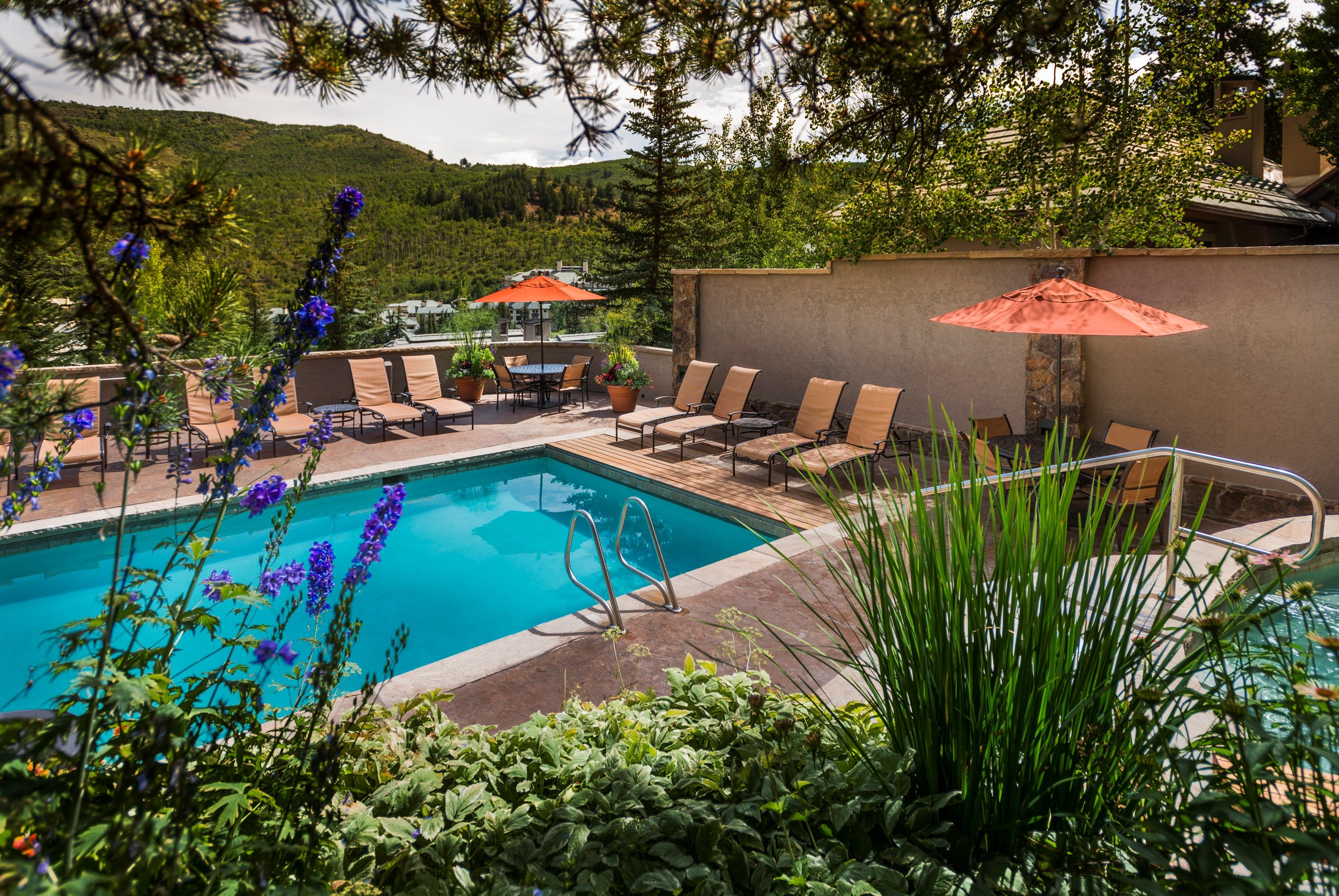 image Dive into the gorgeous outdoor heated pool.