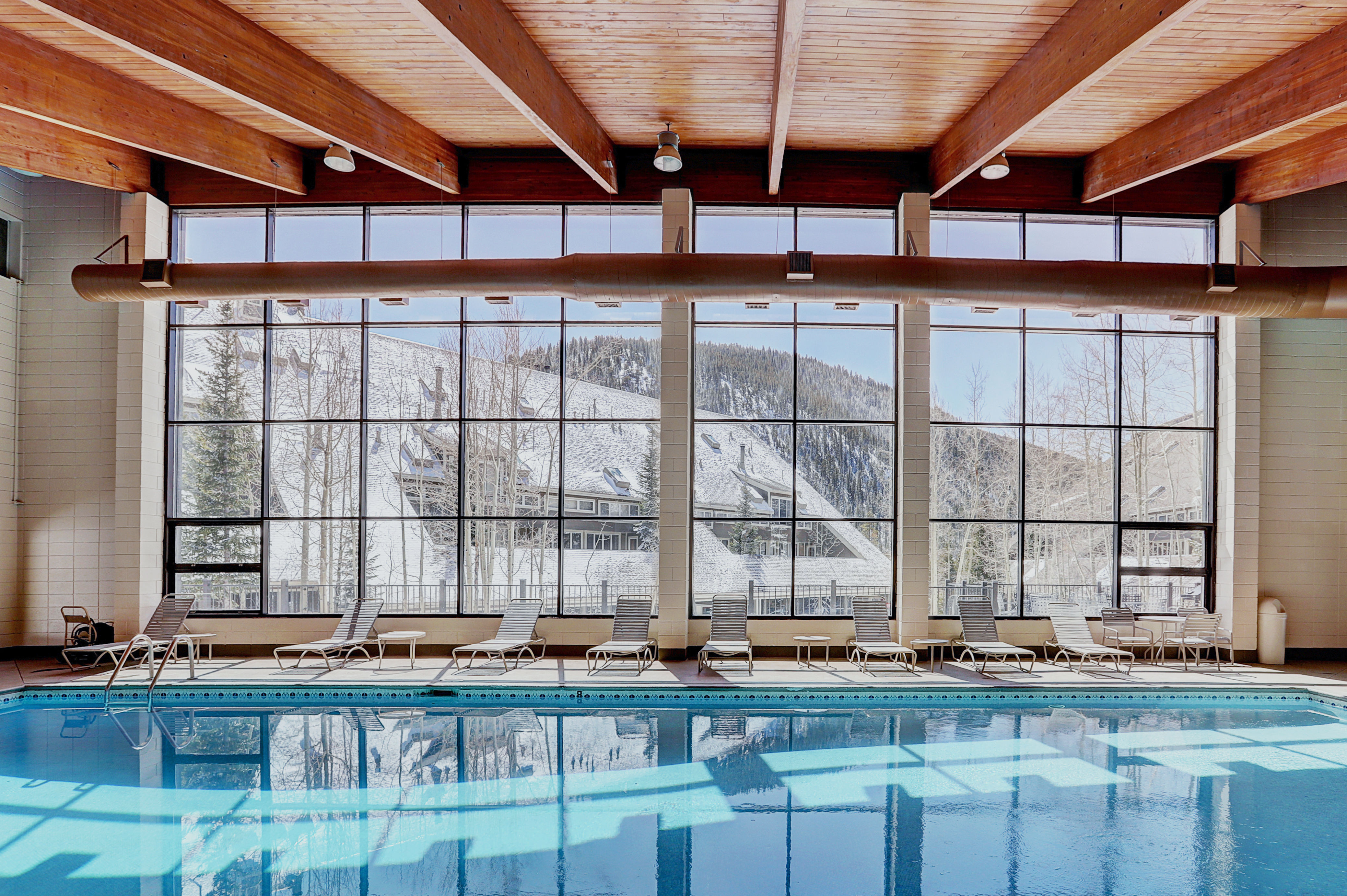 image Take a dip and relax in the indoor pool.