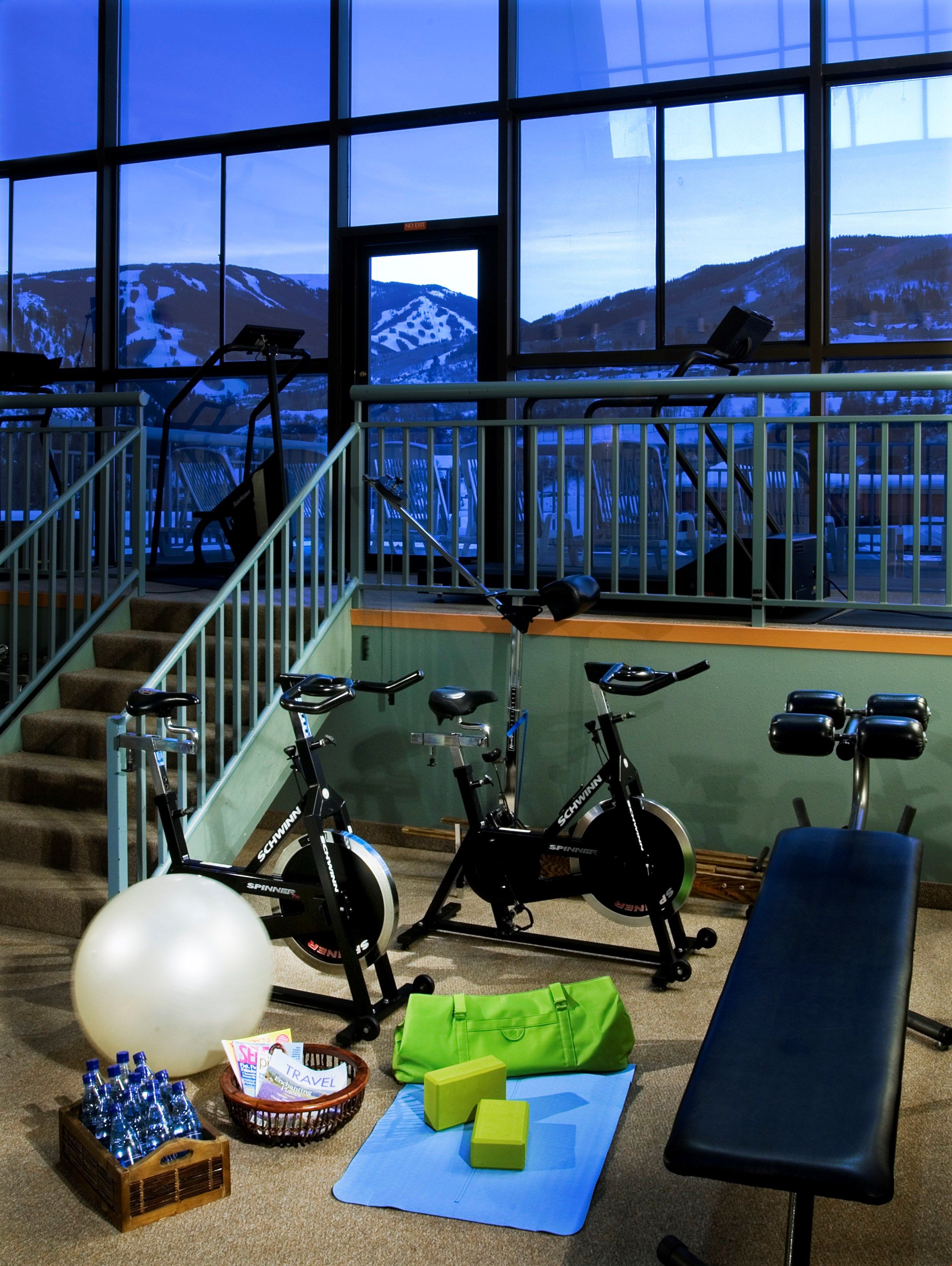 image Keep up your fitness regime at the on-site gym.