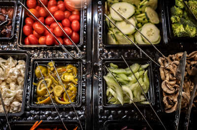 A vibrant selection at Spencer's Buffet to start your culinary journey.