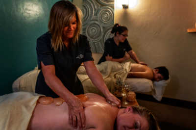 Enjoy access to the spa on-site.