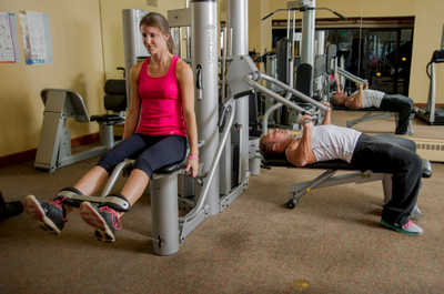 GYM Keep up your fitness routine at the gym.