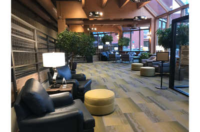 Unwind in the plush ambience of our guest lounge, a perfect blend of luxury and comfort.
