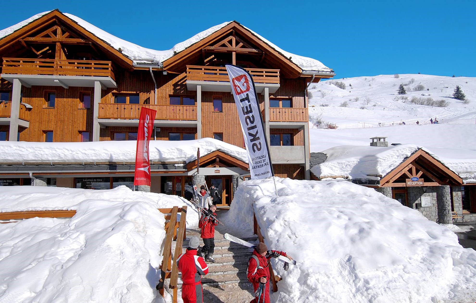 image The stunning wooden exterior creates a chalet atmosphere