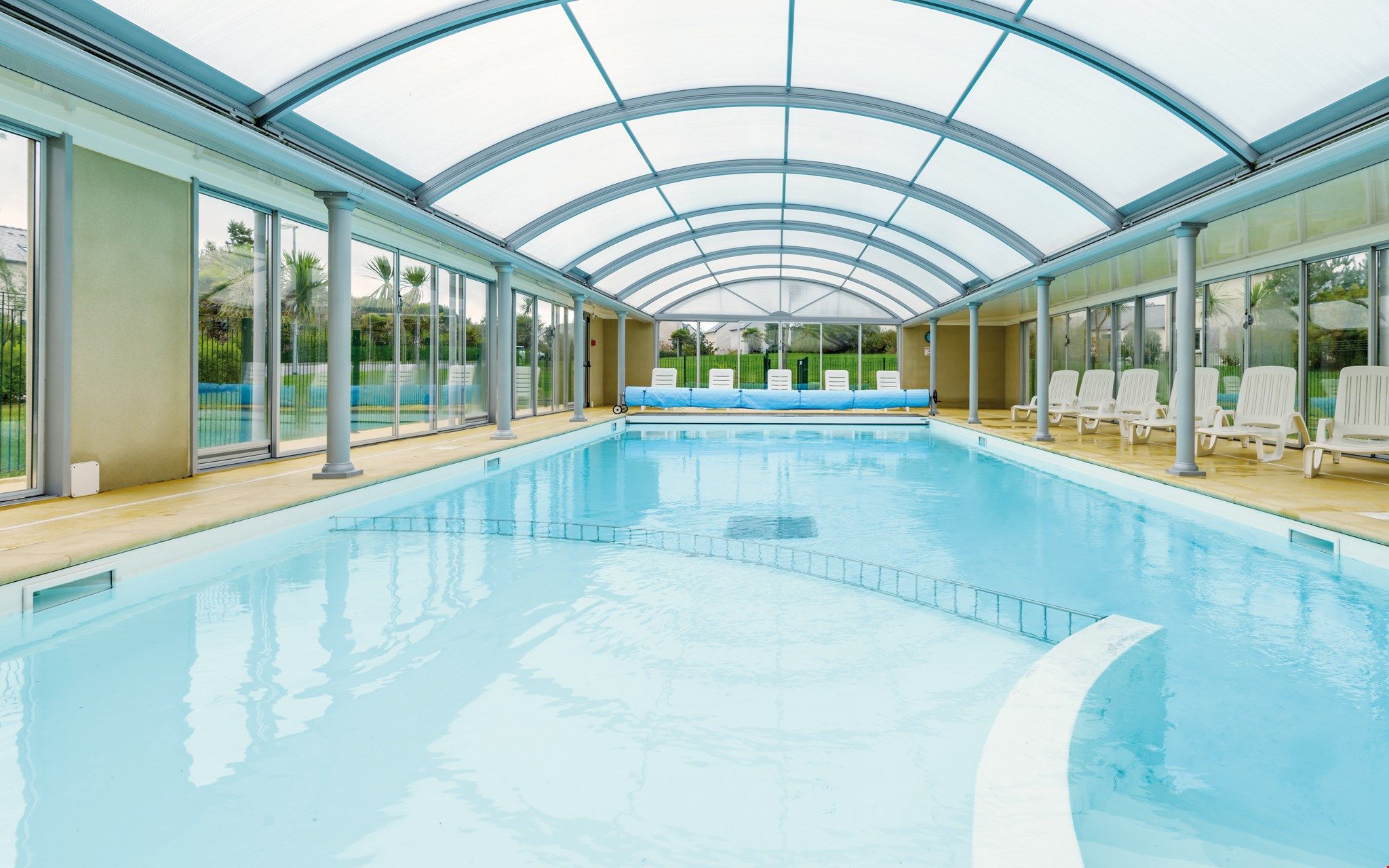 image Go for a swim in the indoor heated pool.