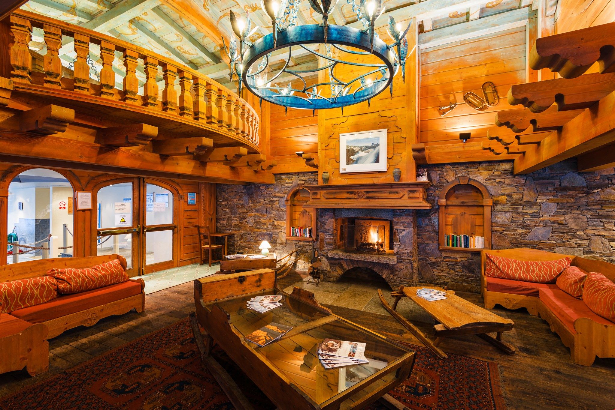 image The welcoming lobby provides a lounge area for guests to relax.