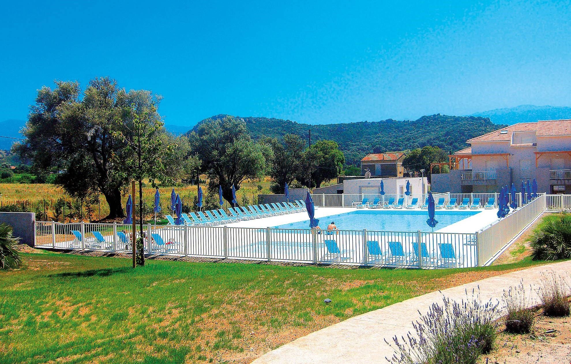 image Take a refreshing dip in the outdoor pool.