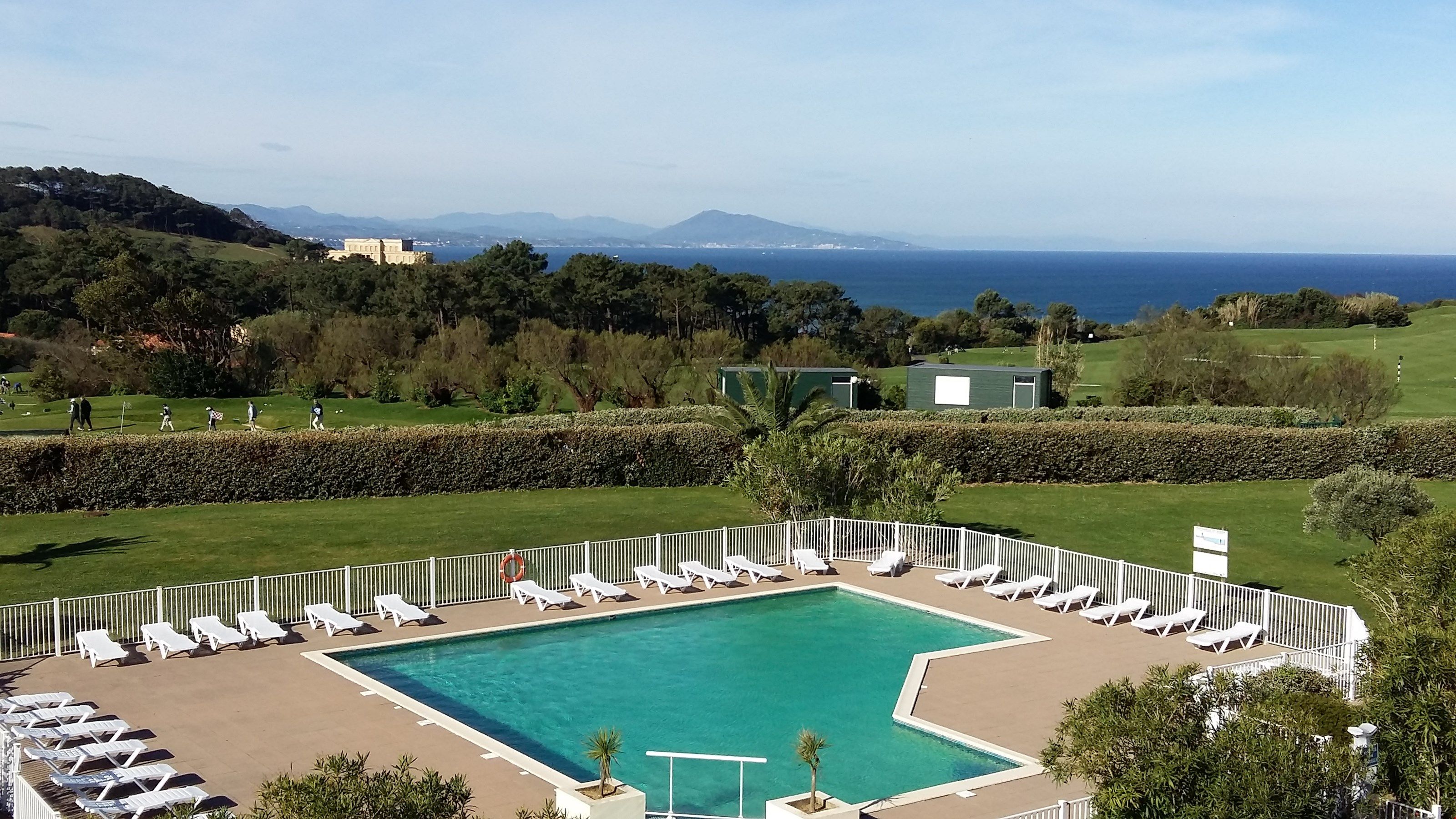 image Dive into the outdoor pool after a day exploring Basque Country.