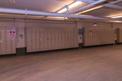 Store your skis in the on-site ski lockers.