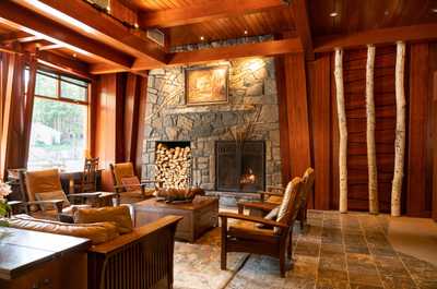 You'll love the mountain-inspired decor.