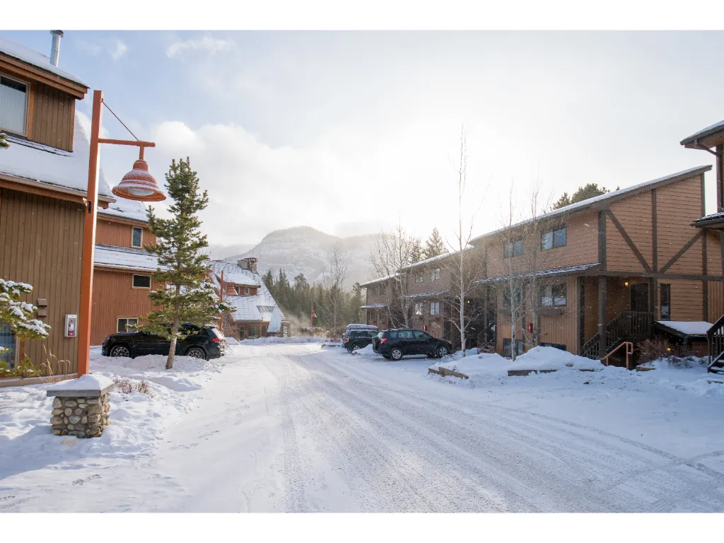 image Experience the charm of a winter wonderland at Hidden Ridge Resort in Banff.