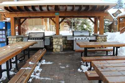 Grill up a tasty meal in the SHARED BBQ area!