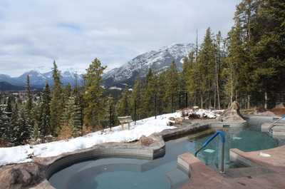 Enjoy this hot pool inspired by natural hot springs!