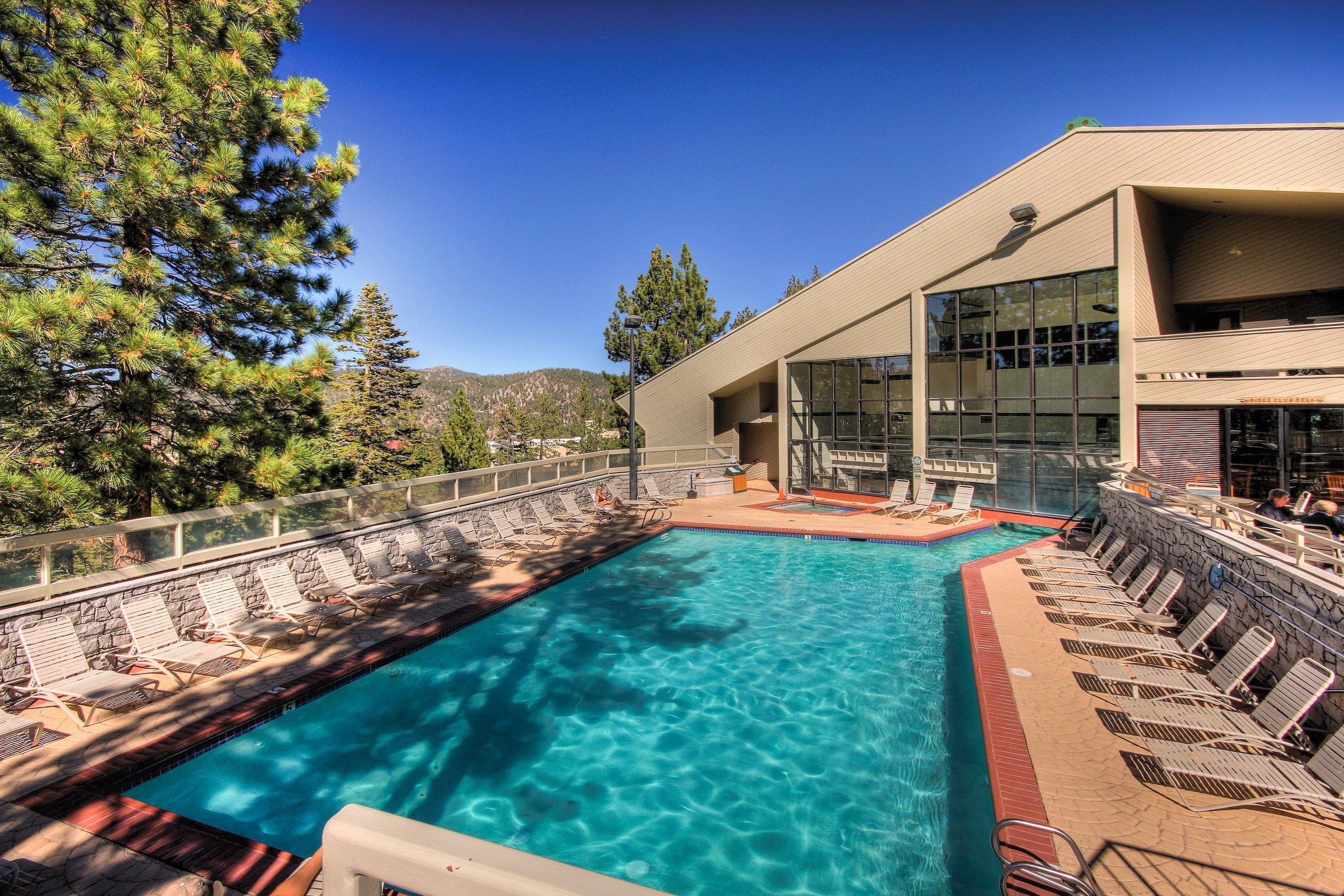 image Dive into the lovely seasonal outdoor pool after a great day!