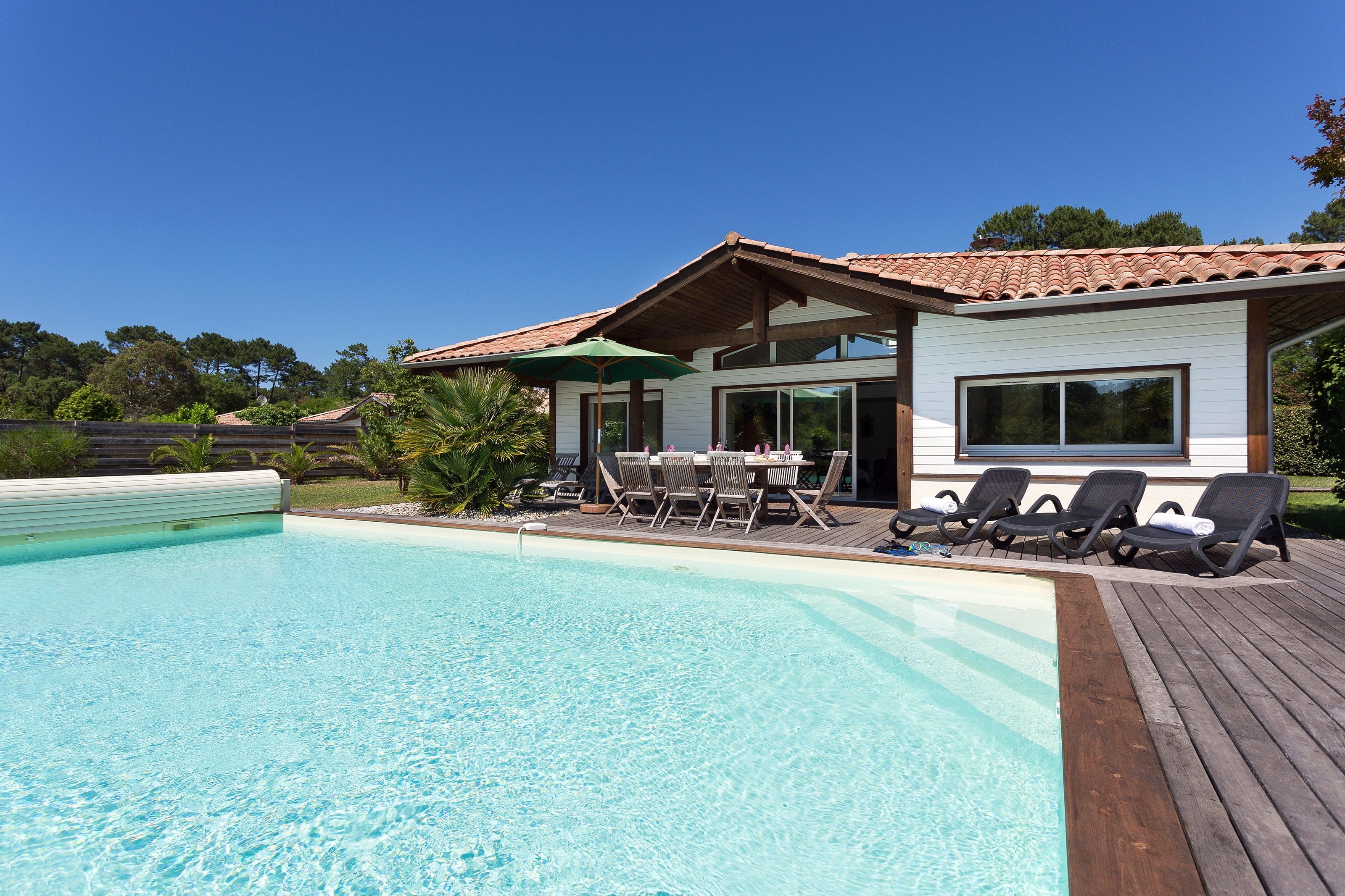 image Have fun splashing around in the outdoor pool by your villa!