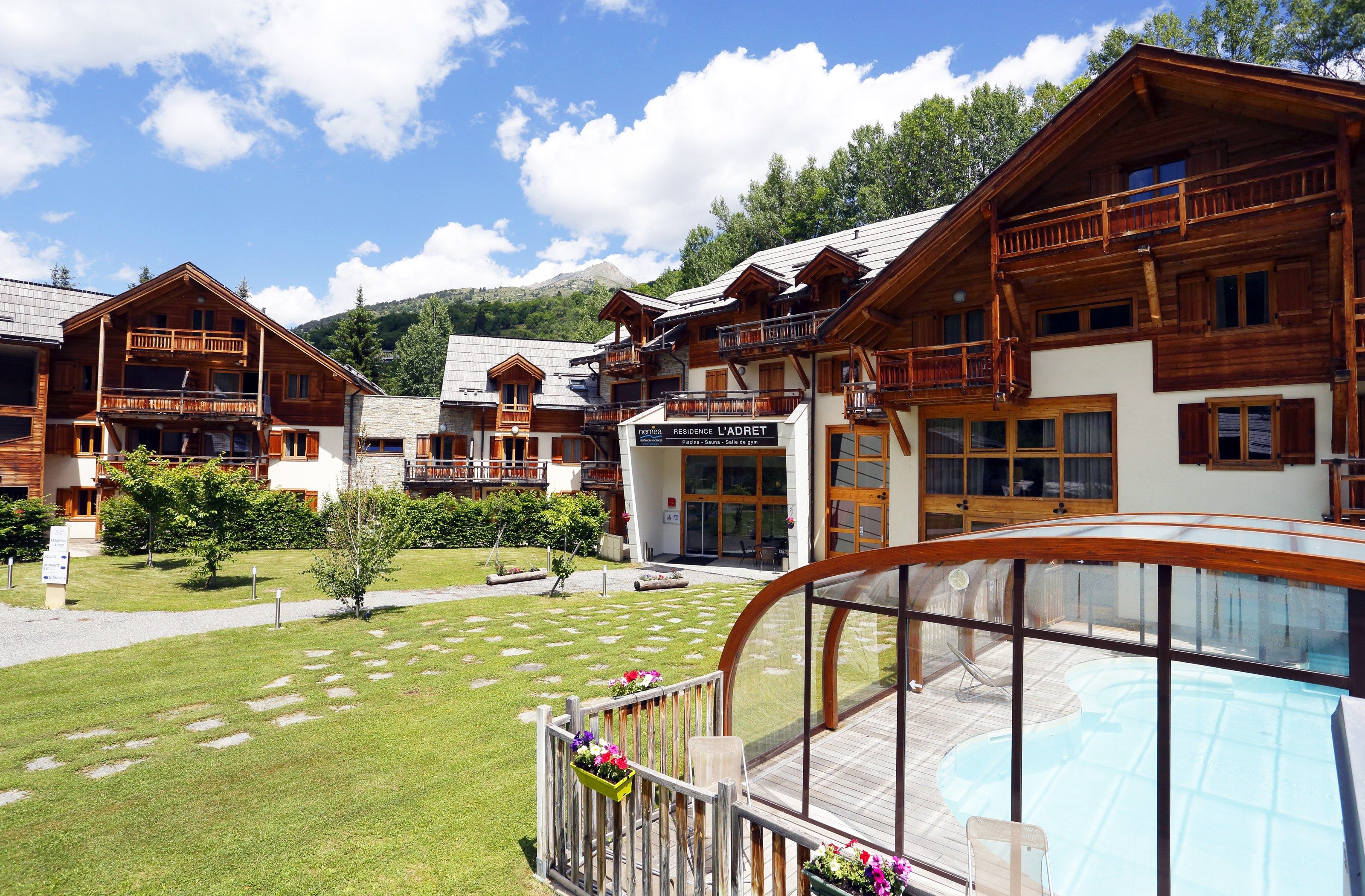 image During the summer, you will love be located near the hiking trails.