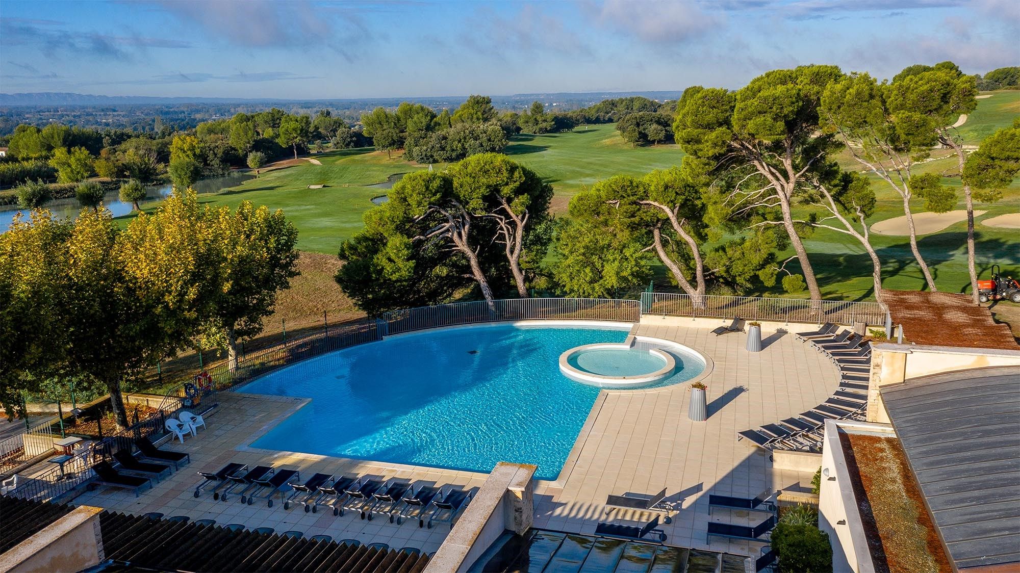 image Take in gorgeous views while lounging around the on-site outdoor pool.