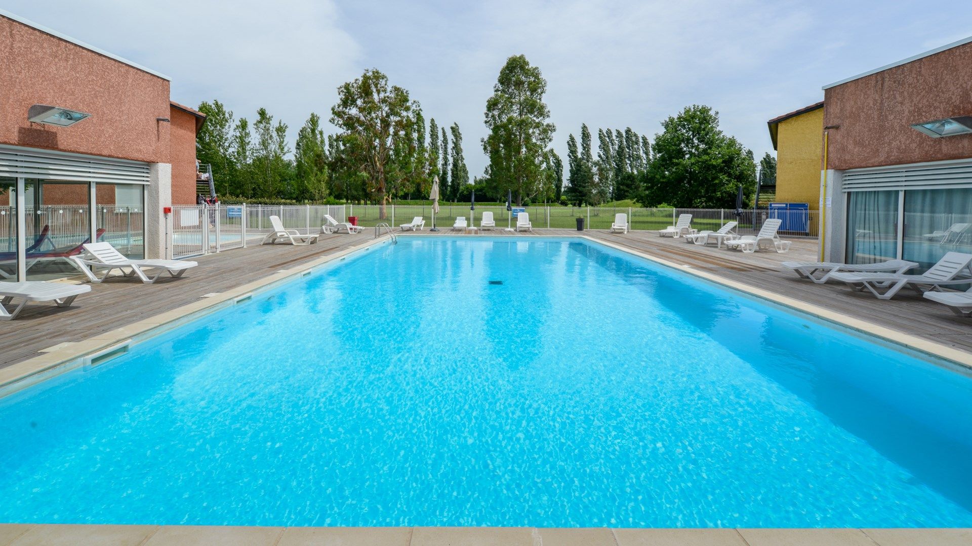 image Take a dip in the outdoor pool after an active day exploring Albi!