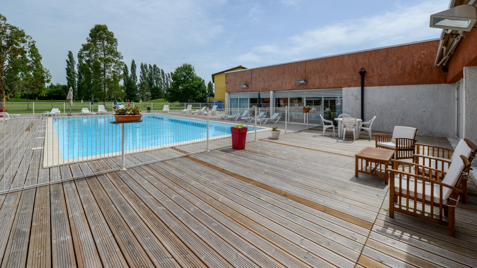 image Go for a swim in the outdoor pool (summer only, may not be heated)