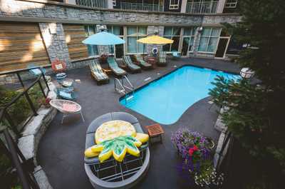 Spend time with family and friends in the pool.