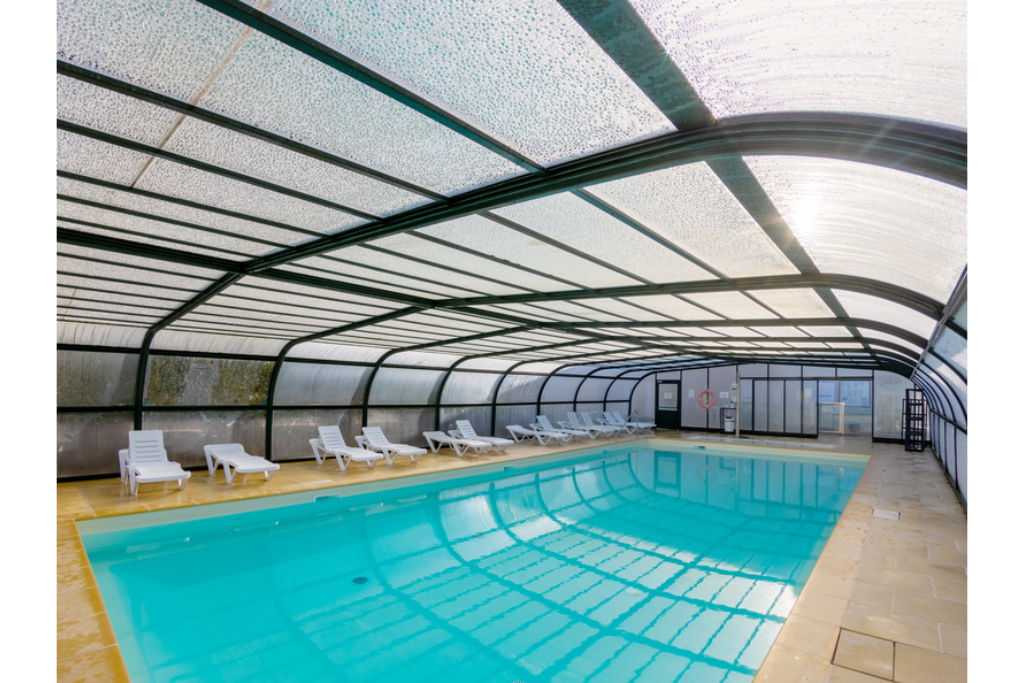 image Fancy a swim? Take a dip in the indoor pool.