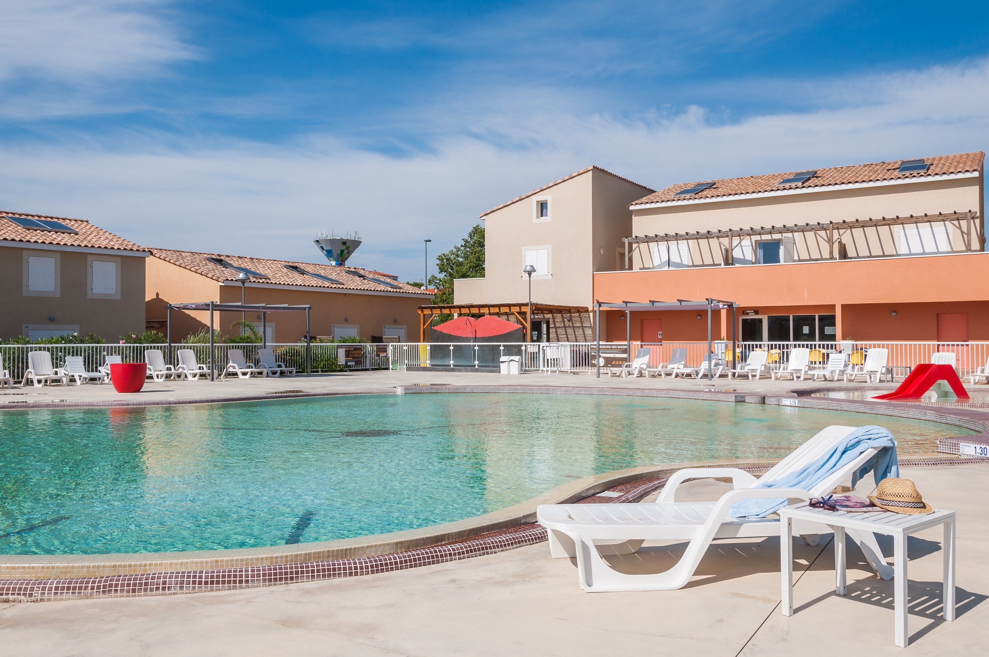 image Get some sun in the outdoor pool.