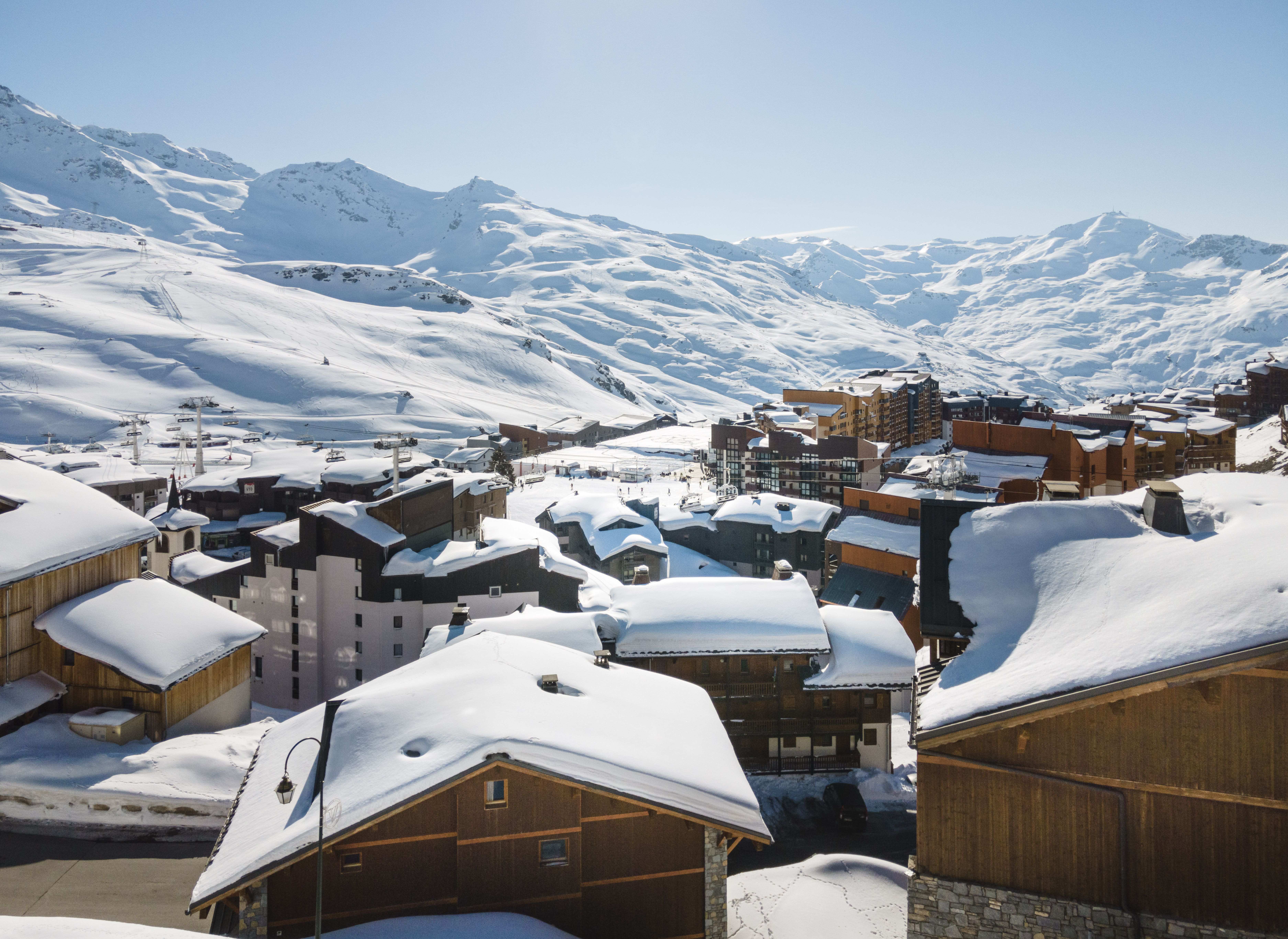 image Wake up to mountain views in the heart of the resort.