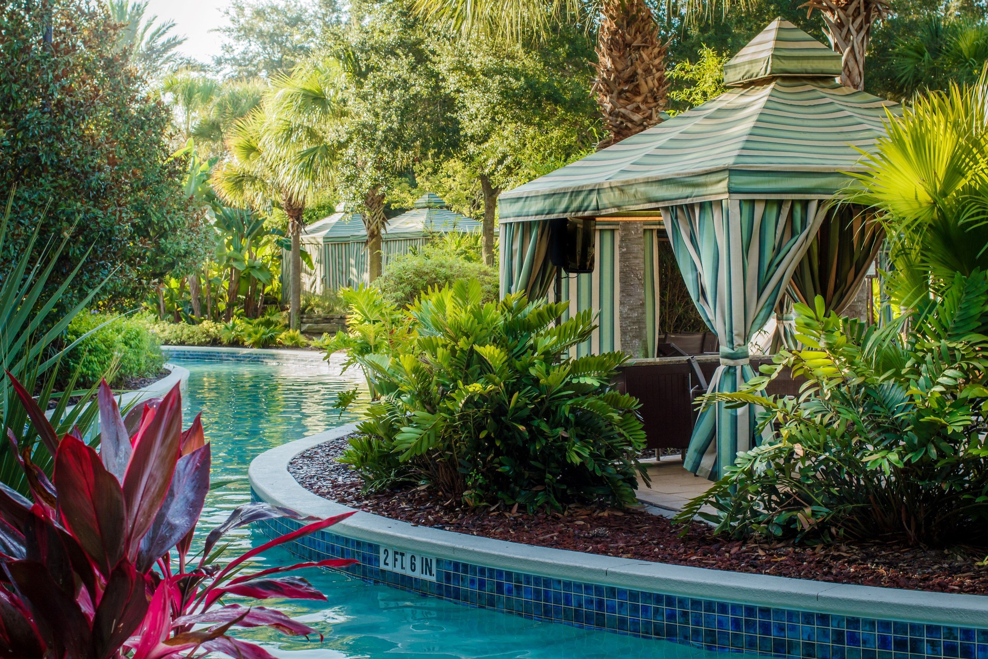 image Spend time with family and friends in the outdoor pool during the summer.