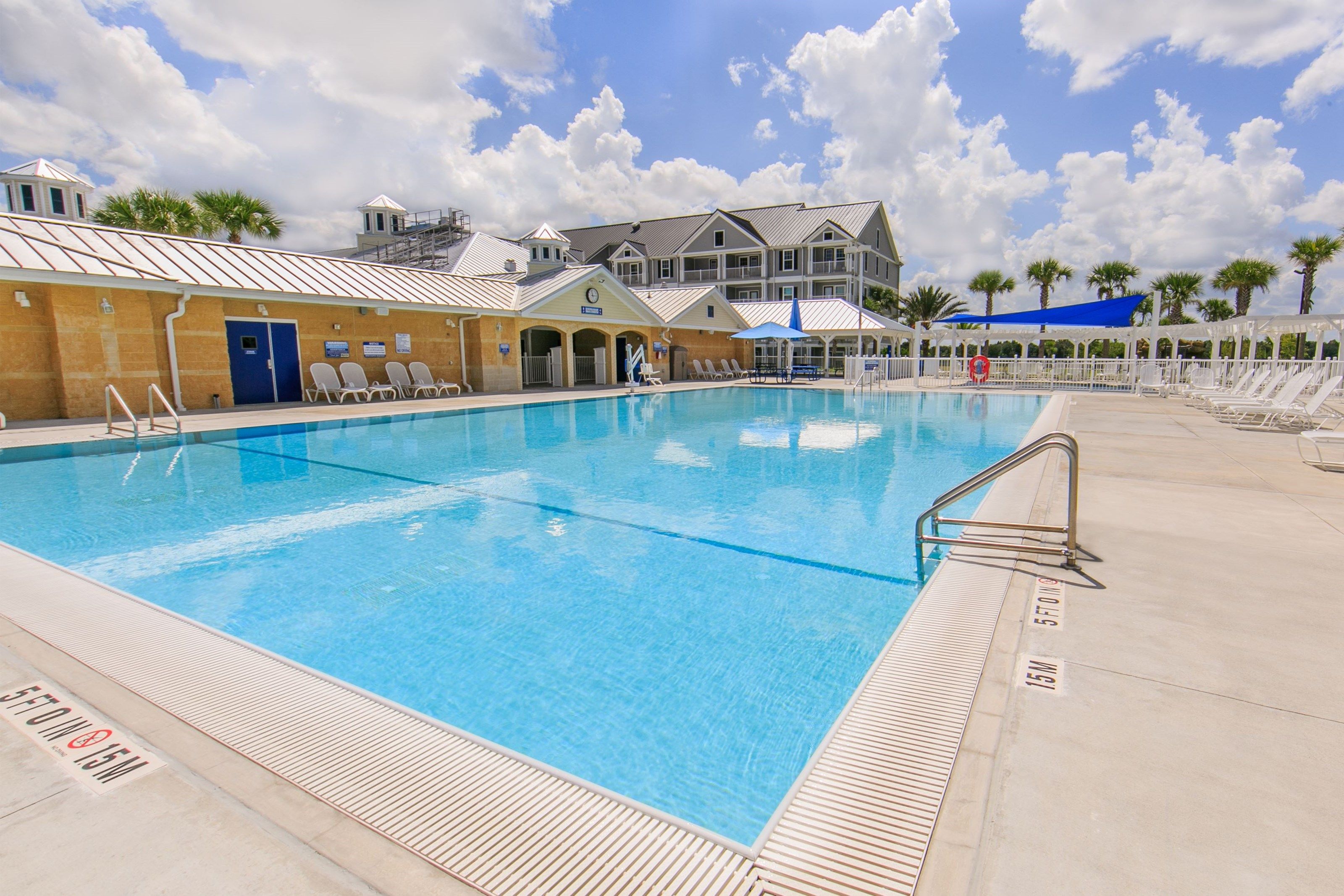 image Take in gorgeous views while lounging around the on-site outdoor pool.