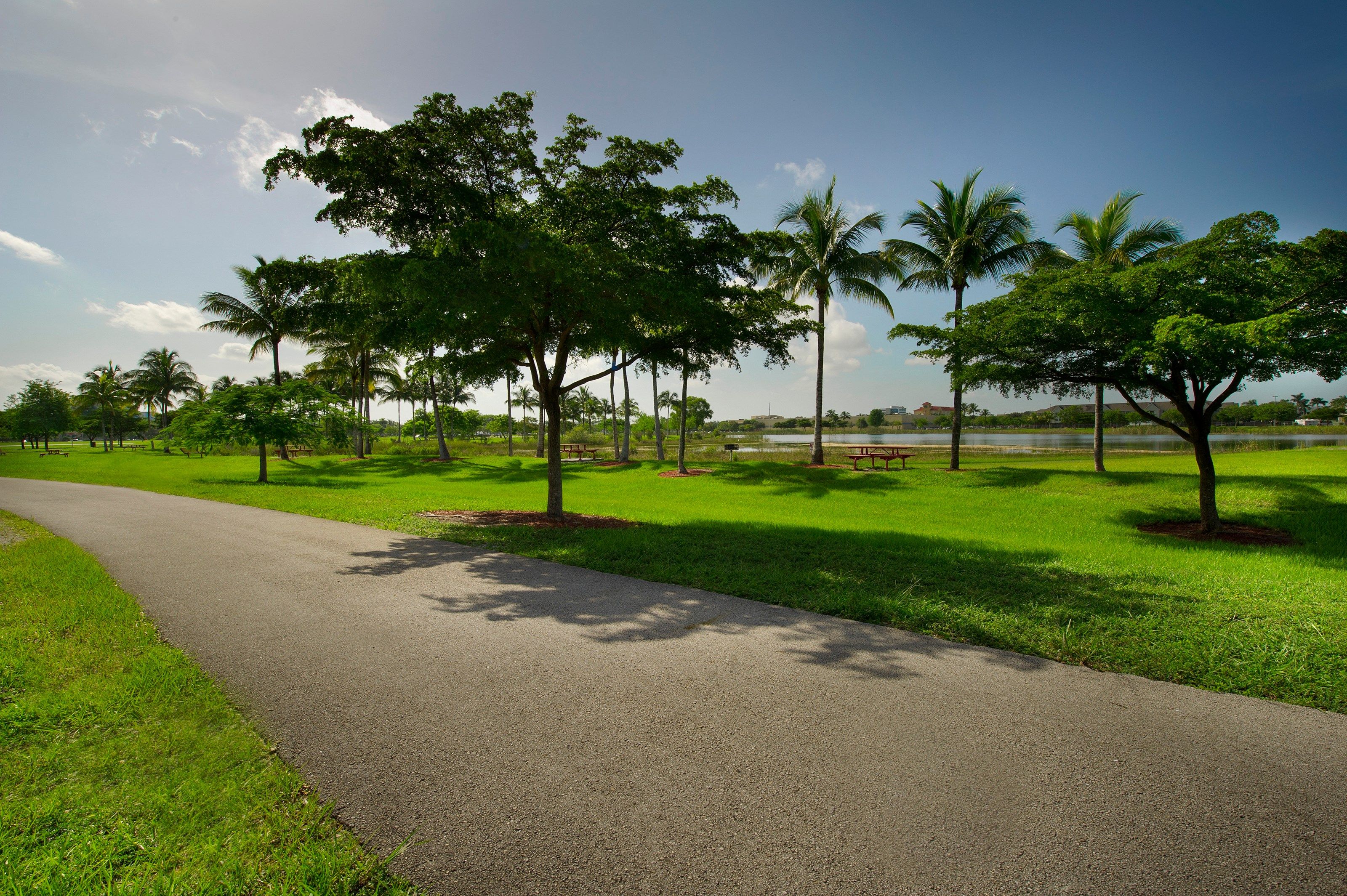 image The lovely pathways are perfect for an energizing stroll in the morning.
