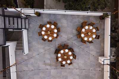 Spend time on the lovely patio with new and old friends.