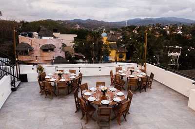 You'll love the stunning rooftop patio!