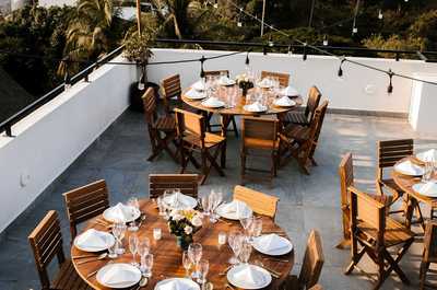 Take in the views on the Shared Rooftop patio!