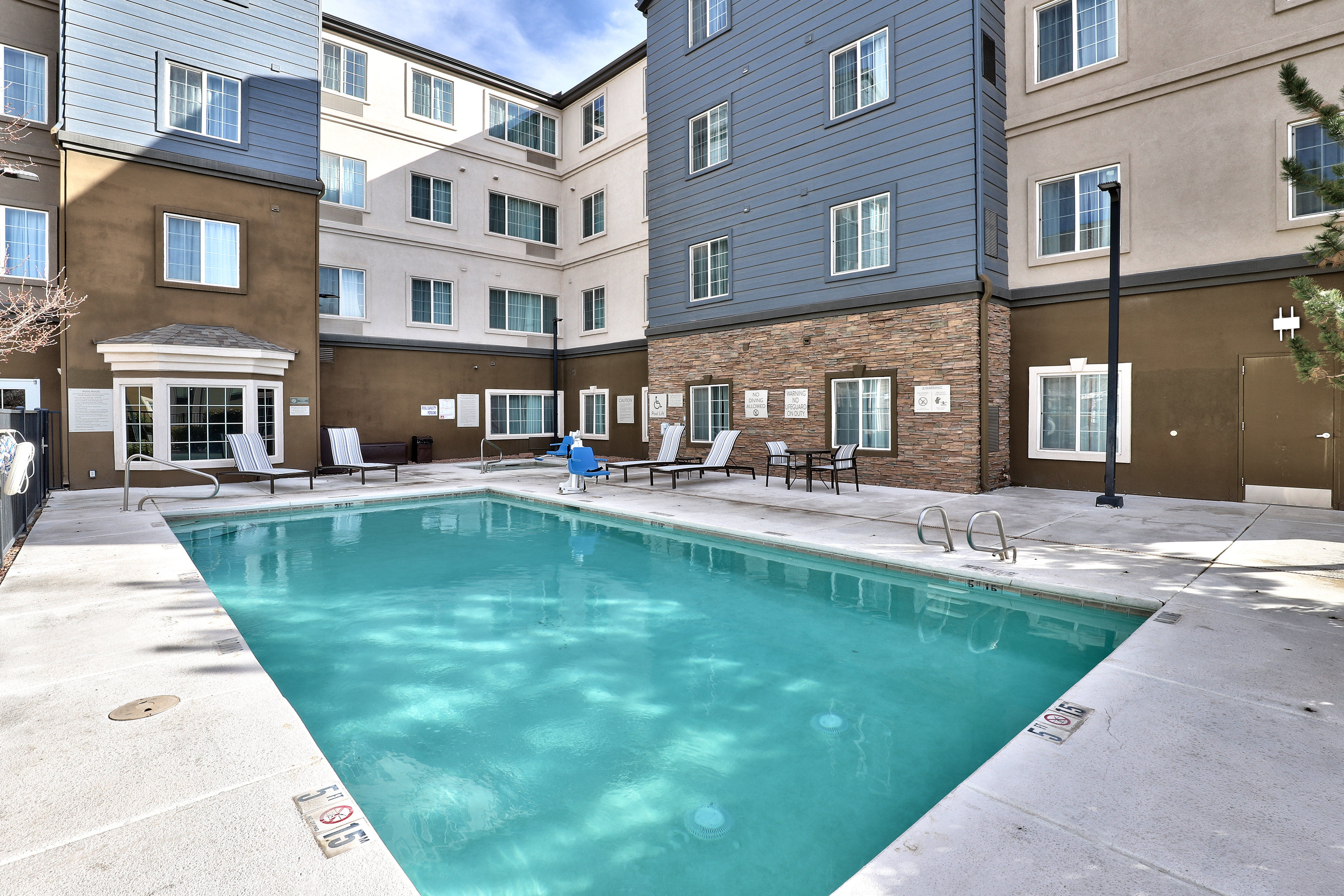 image Take a dip in the outdoor pool!