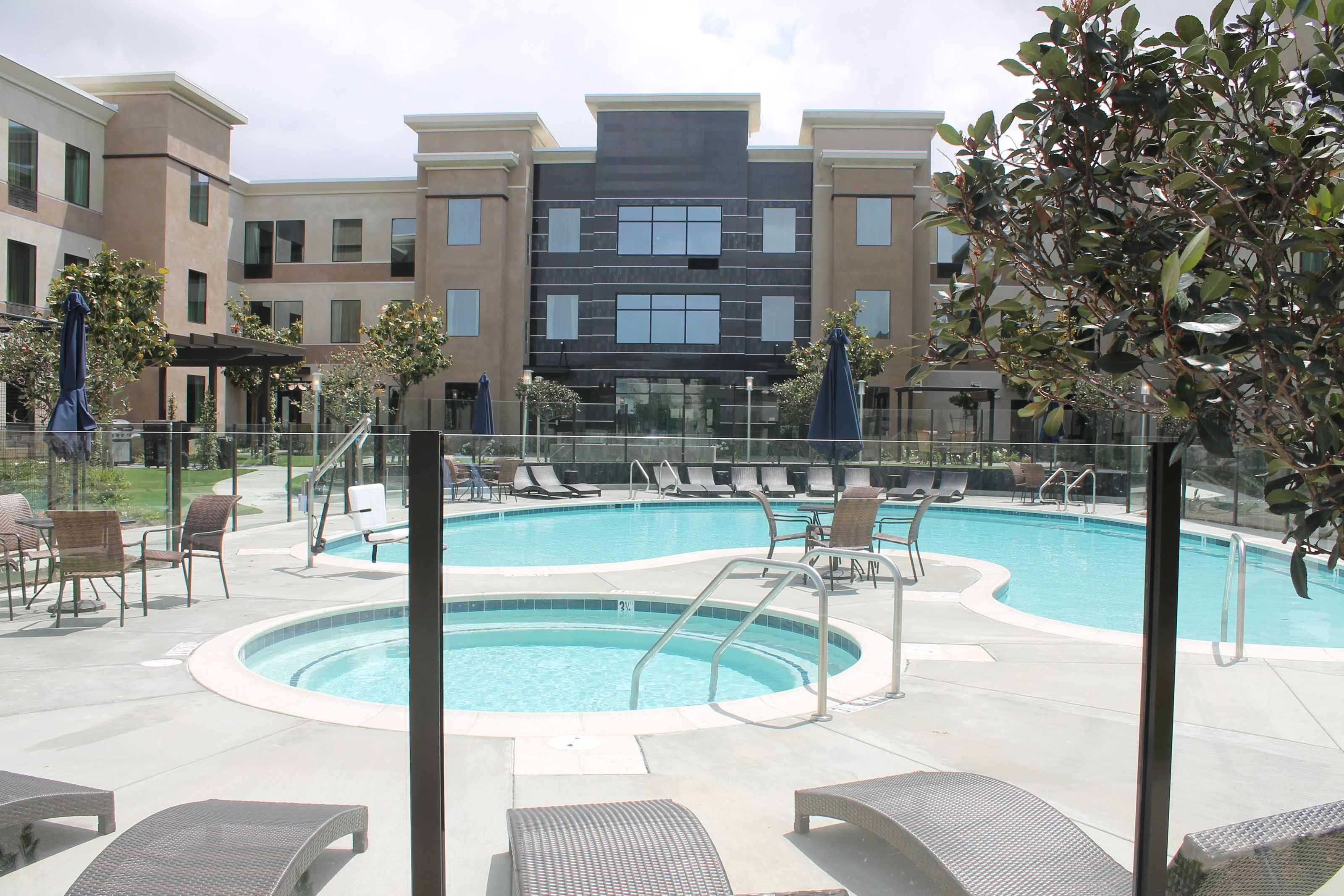 image Dive into the outdoor pool on a hot summer day.