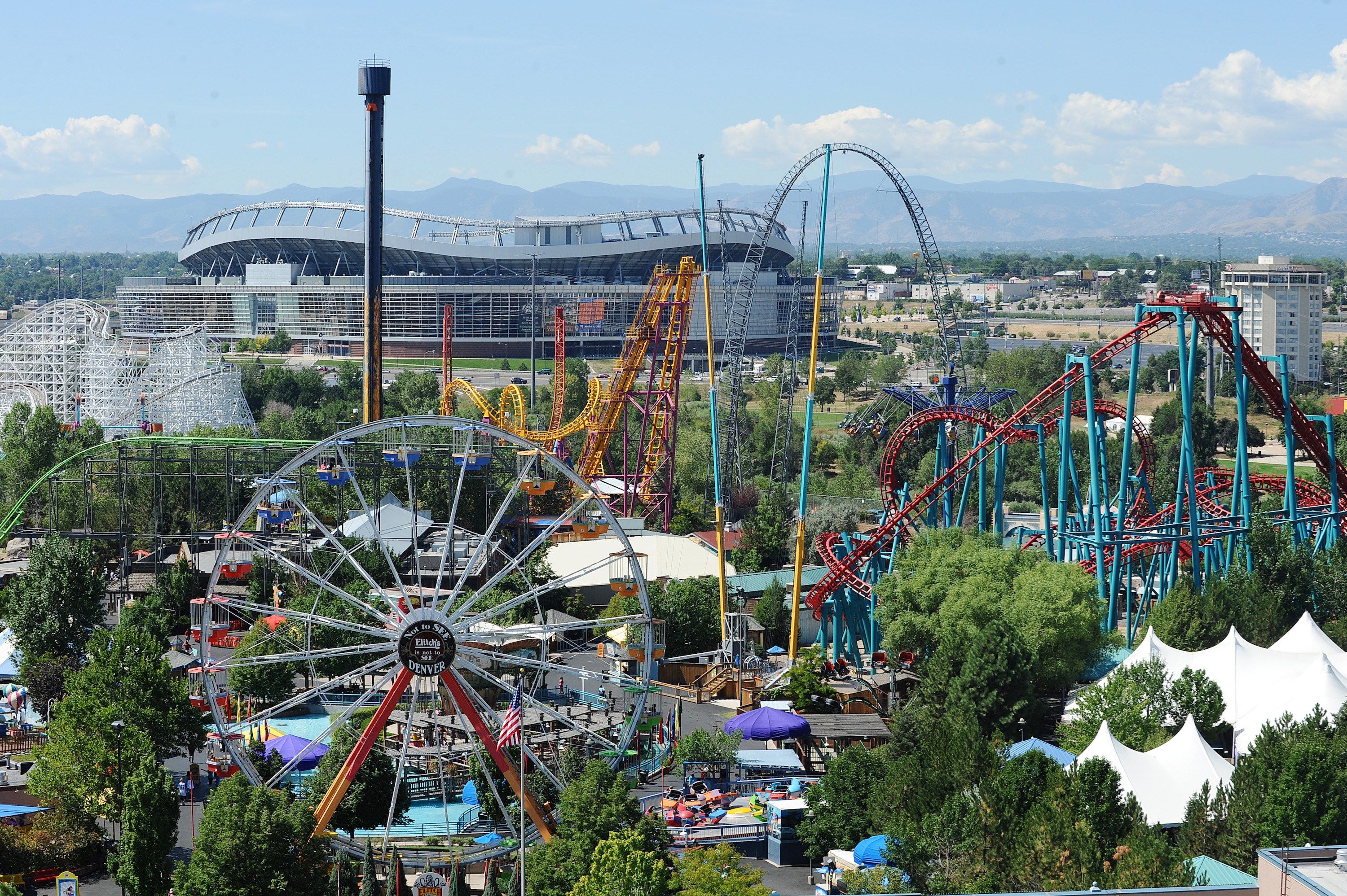 image Ride some rollercoasters at Elitch Theme & Water Park!