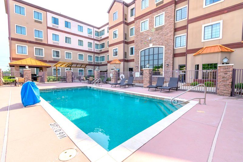 image Enjoy our outdoor pool in Houston near IAH