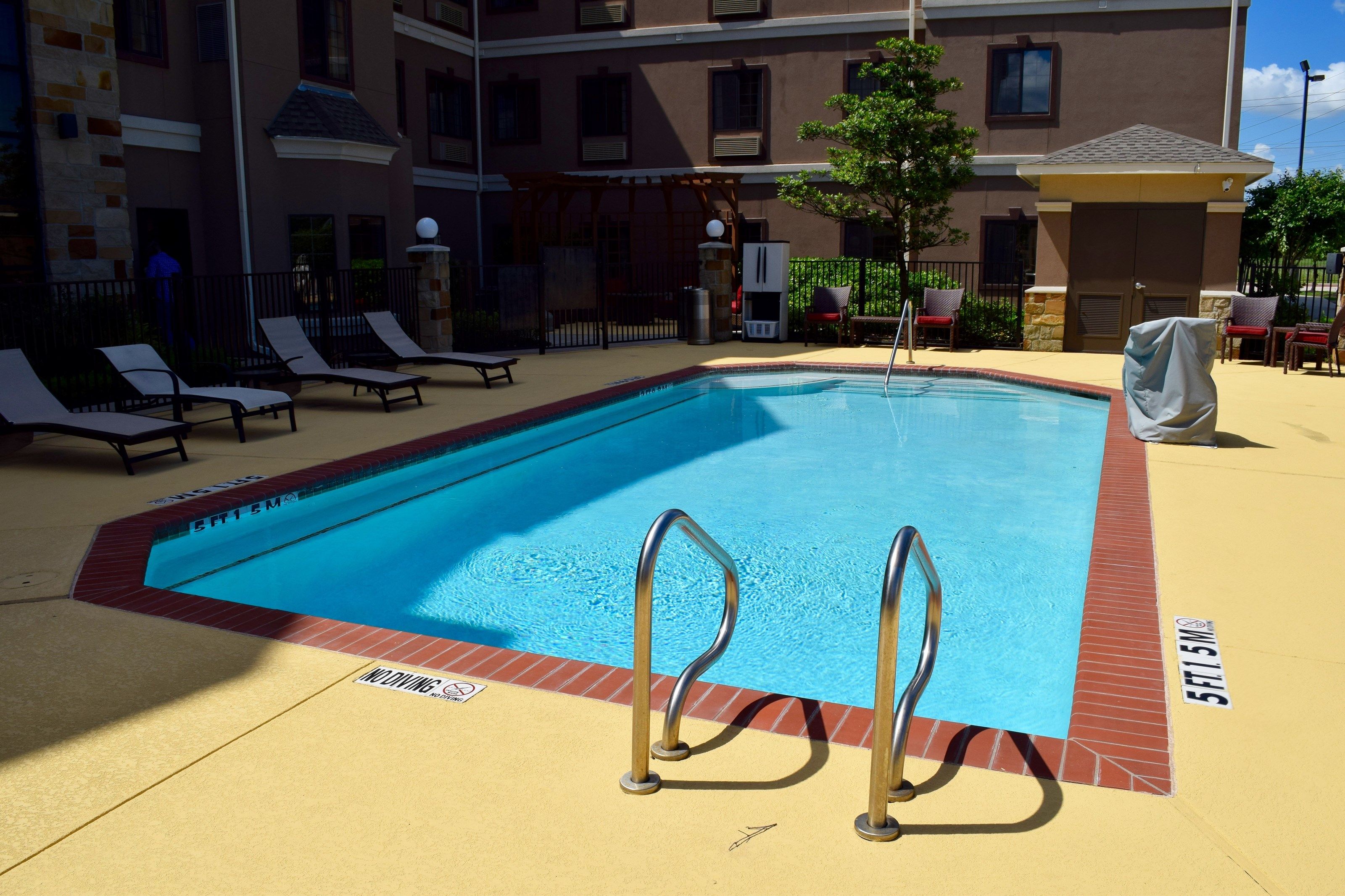 image Take in gorgeous views while lounging around the on-site outdoor pool.