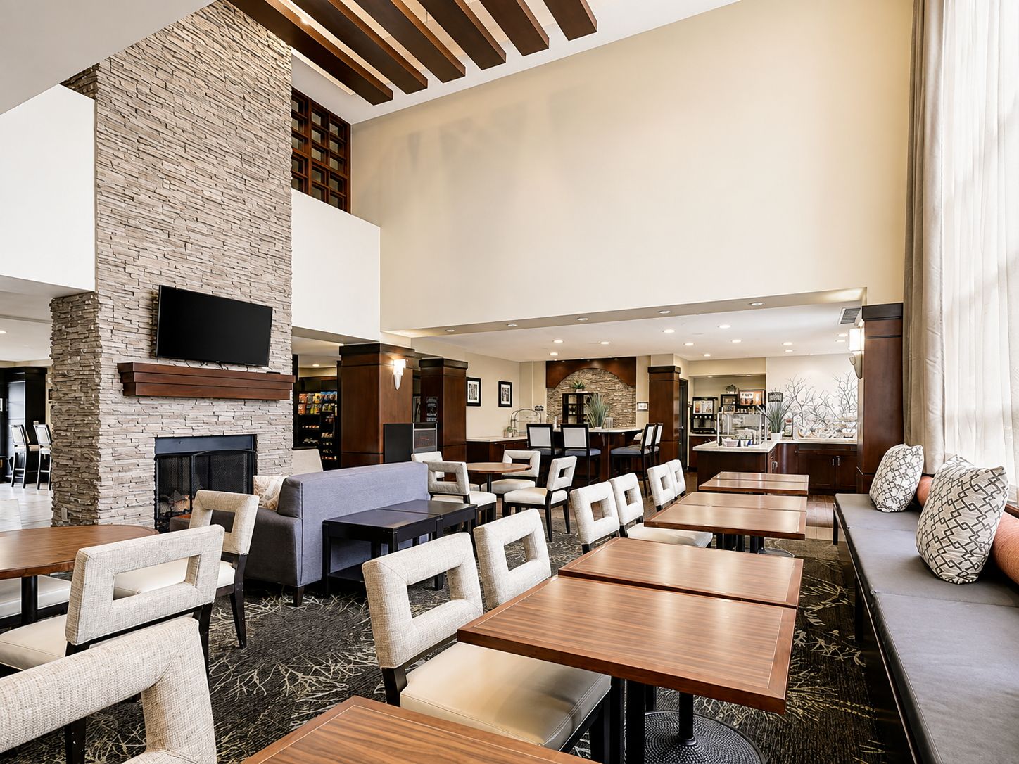 image Cozy up in our inviting lounge area.