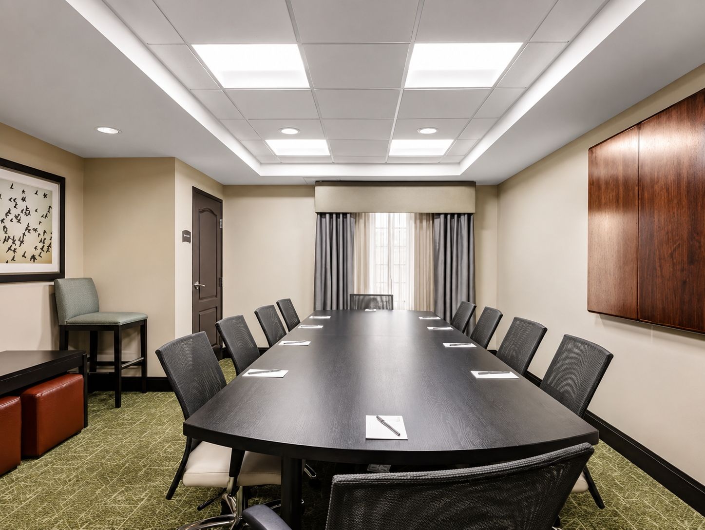 image Gather for meetings in our spacious conference room.