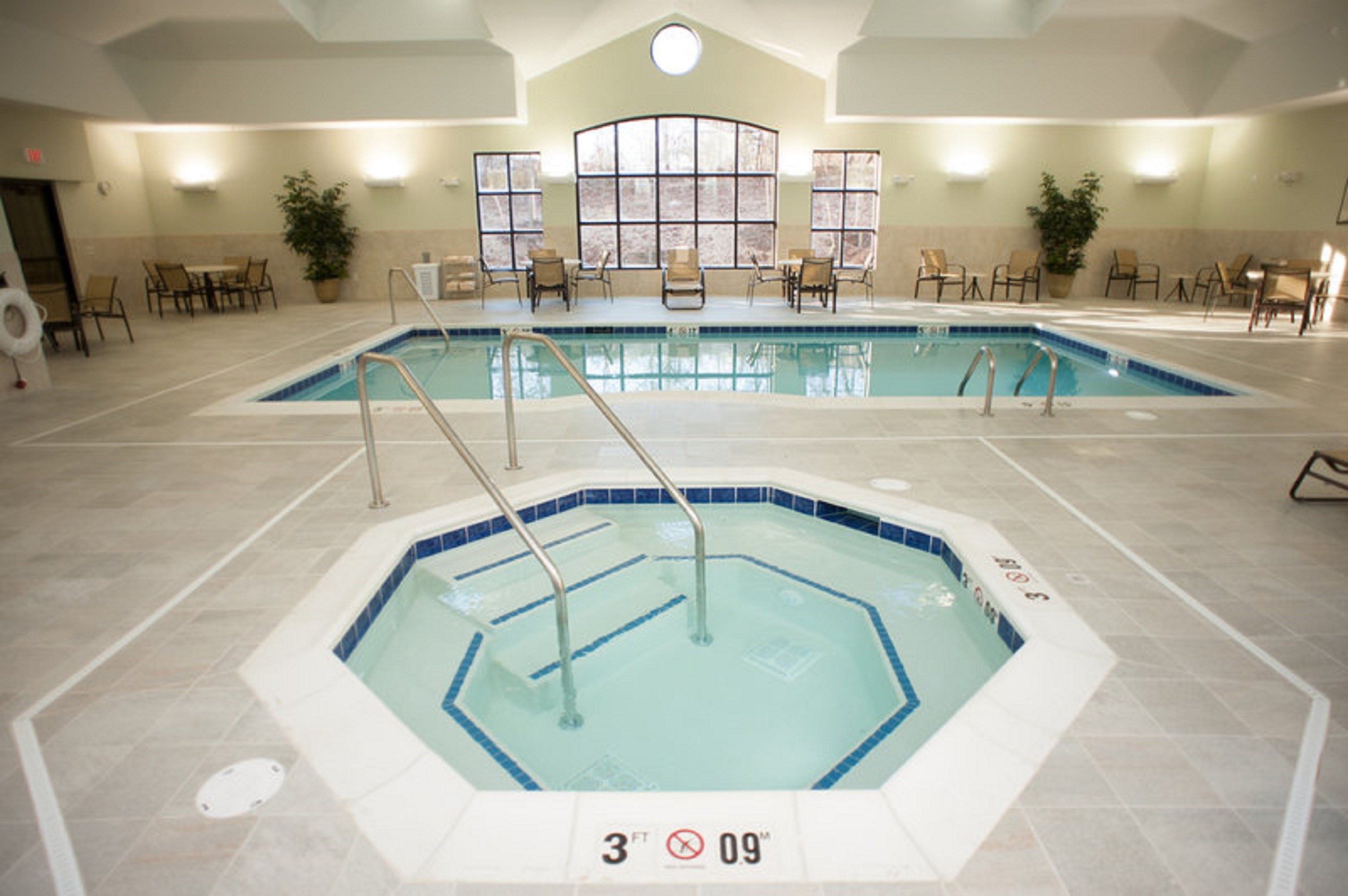 image Spend time with family and friends in the indoor pool.